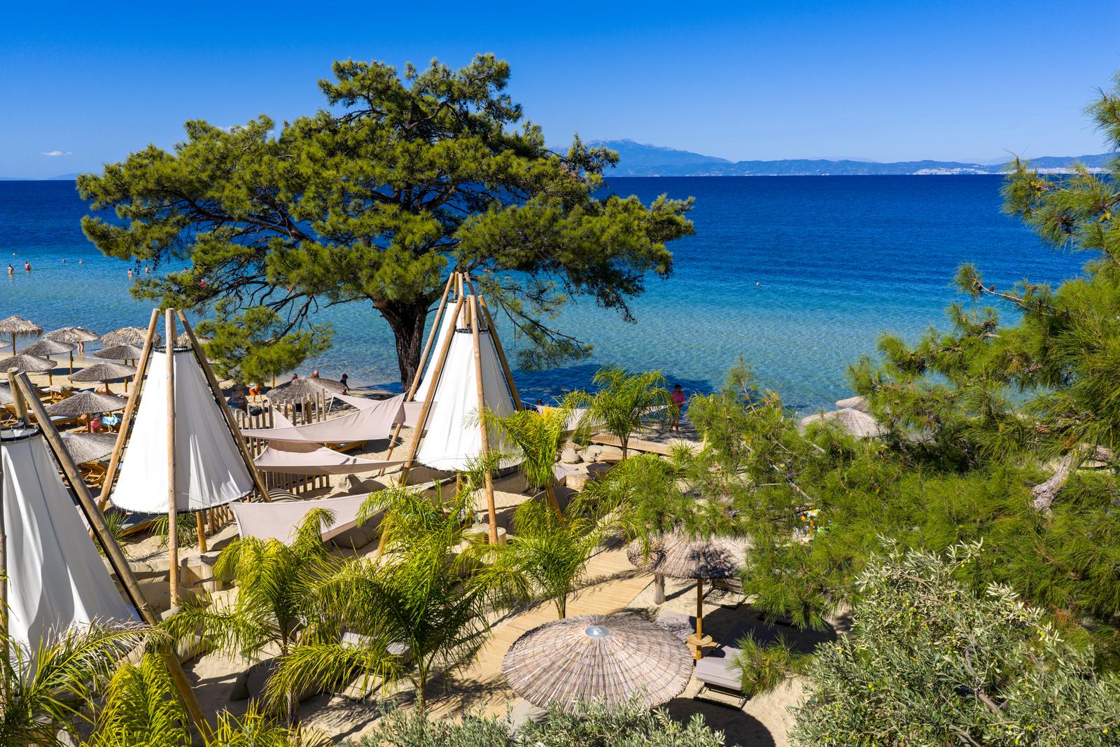 Louloudis Beach Bar, Pachis, Thassos
