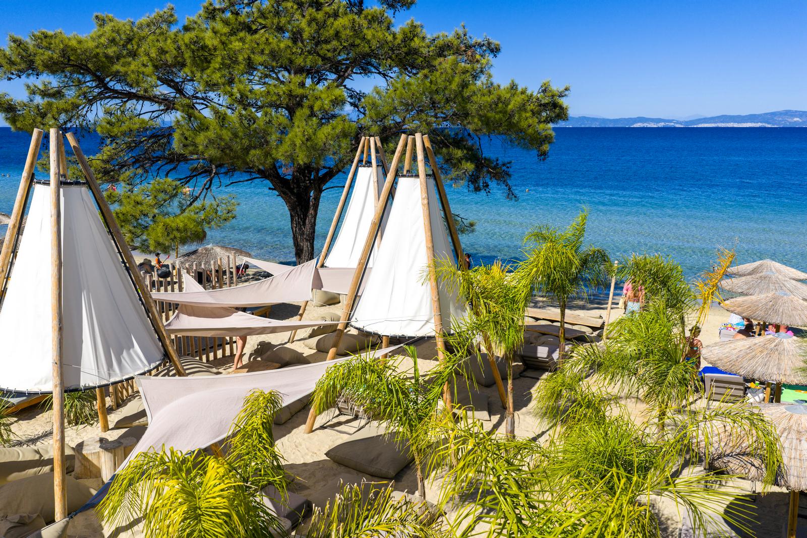 Louloudis Beach Bar, Pachis, Thassos