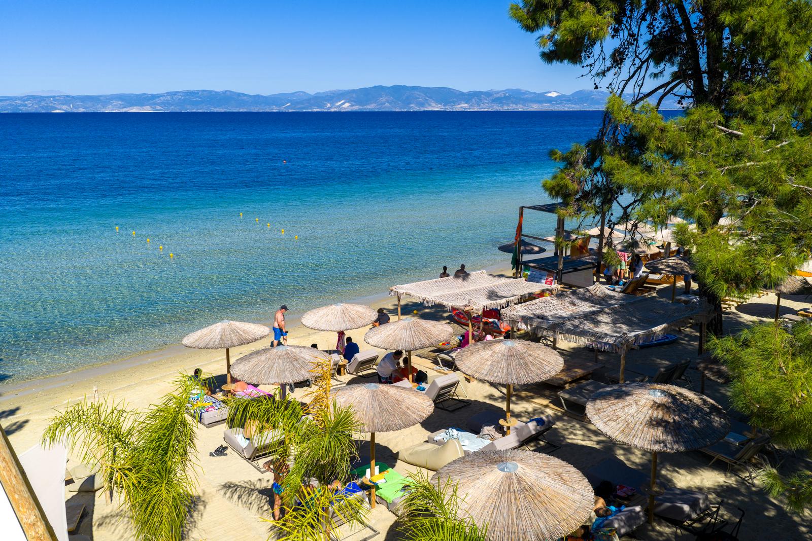 Louloudis Beach Bar, Pachis, Thassos