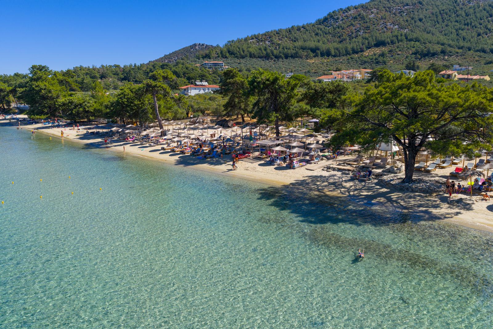 Louloudis Beach Bar, Pachis, Thassos