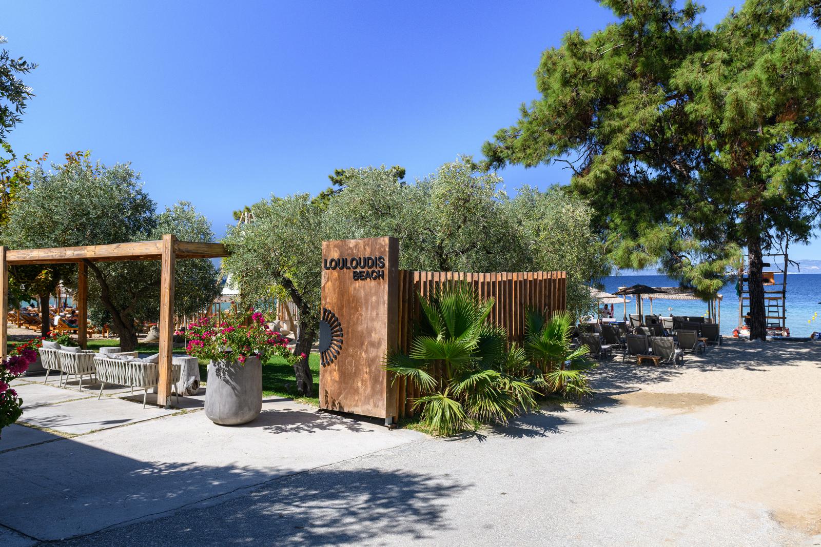 Louloudis Beach Bar, Pachis, Thassos