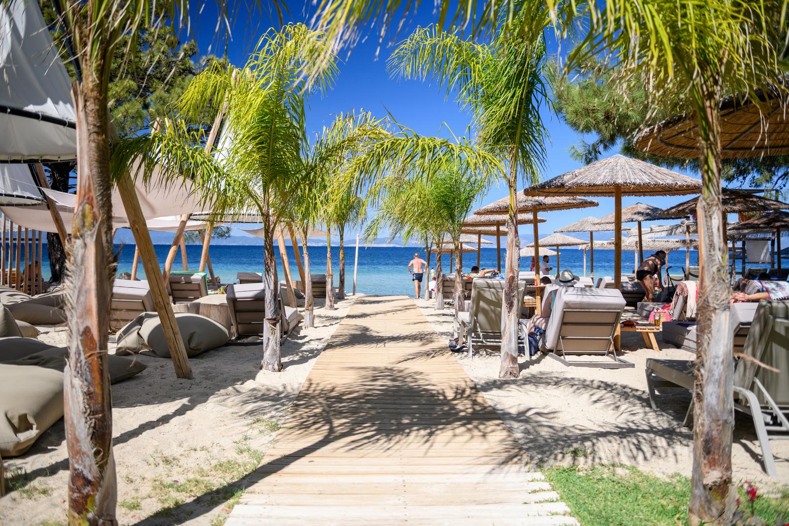 Louloudis Beach Bar, Pachis, Thassos